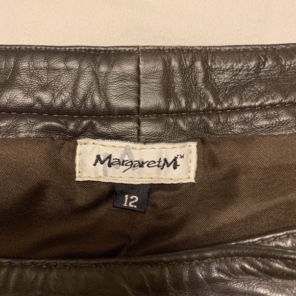 Margaret M leather pants - Picture 4 of 6